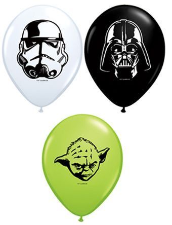 5 inch Star Wars Printed Latex Qualatex