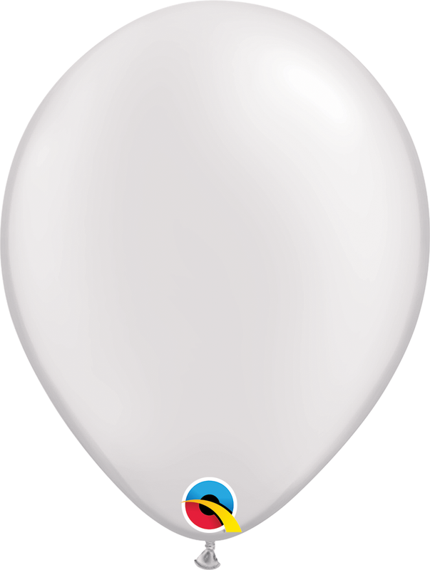 5 in Pearl White Qualatex