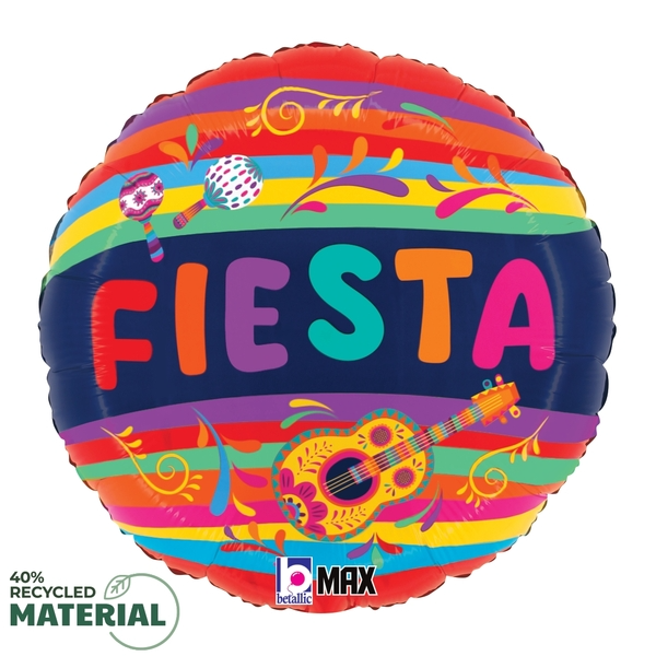 18 in Festive Fiesta Foil (5 Pack)