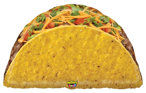 Mighty Taco Jumbo Shape Foil