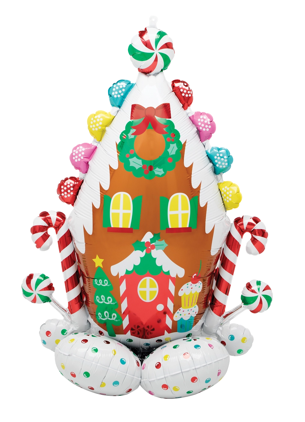 Airloonz Gingerbread House Foil