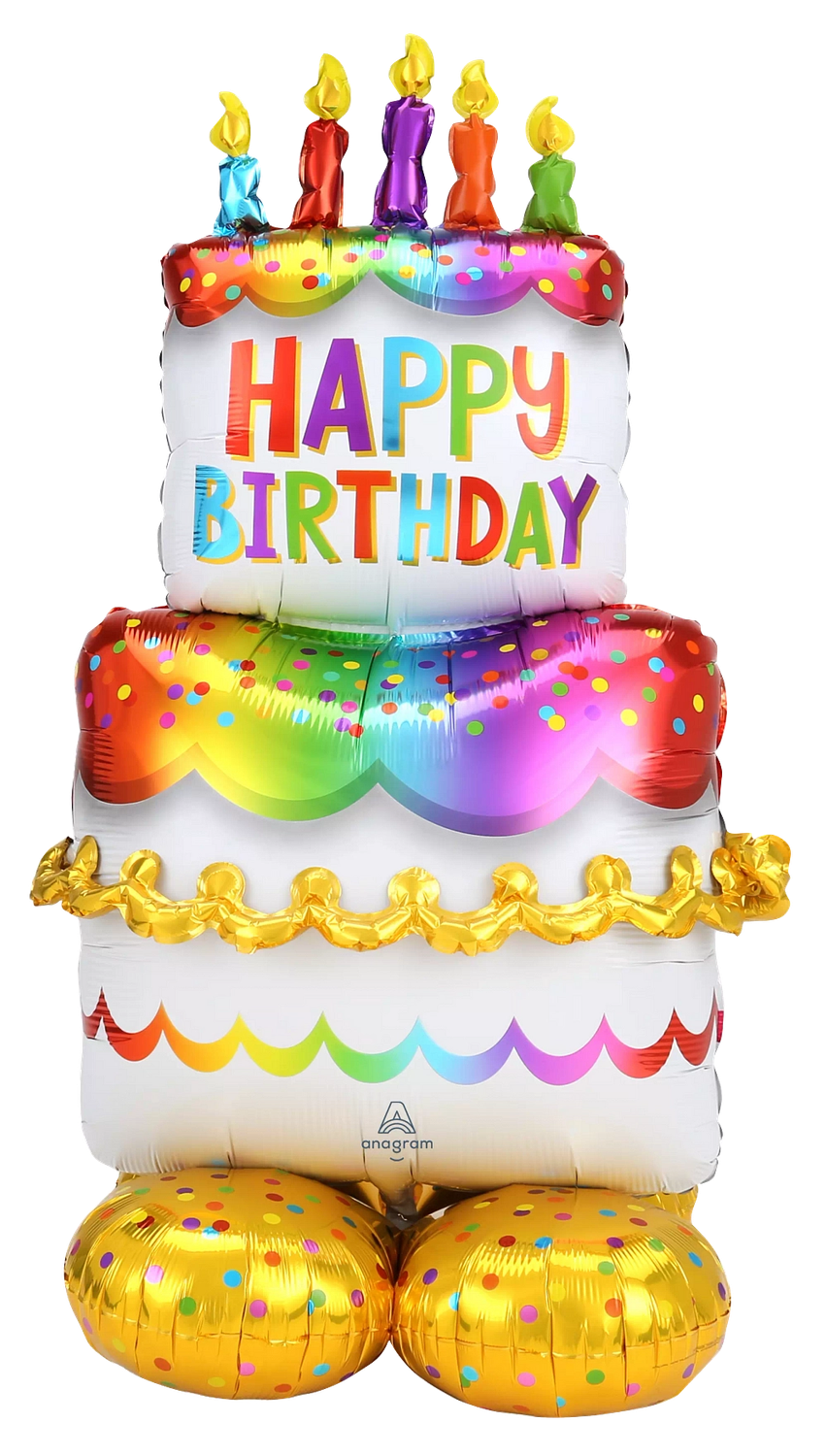 Airloonz Birthday Cake Foil