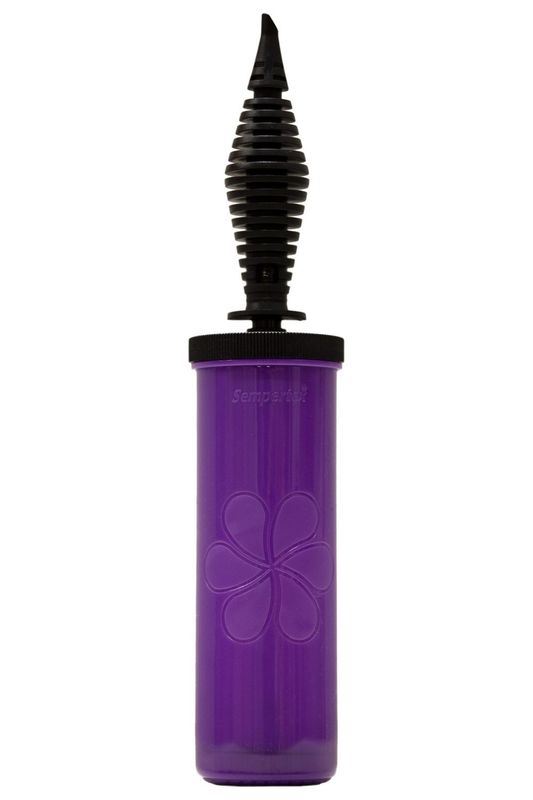 Sempertex Dual-Action Purple Hand Pump
