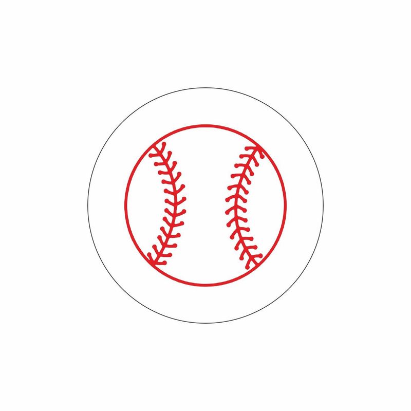 5 inch Baseball Custom Top Print Latex