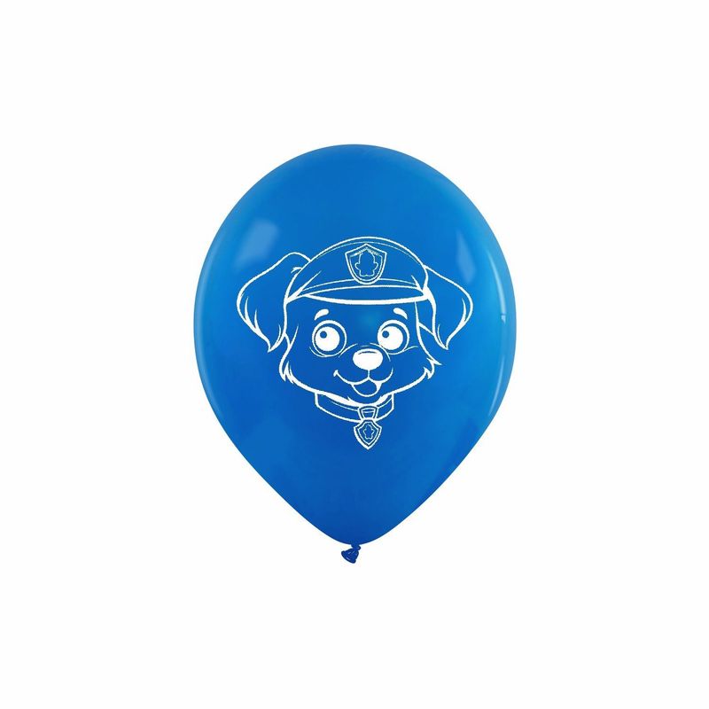 5 inch Police Puppy Custom Printed Latex