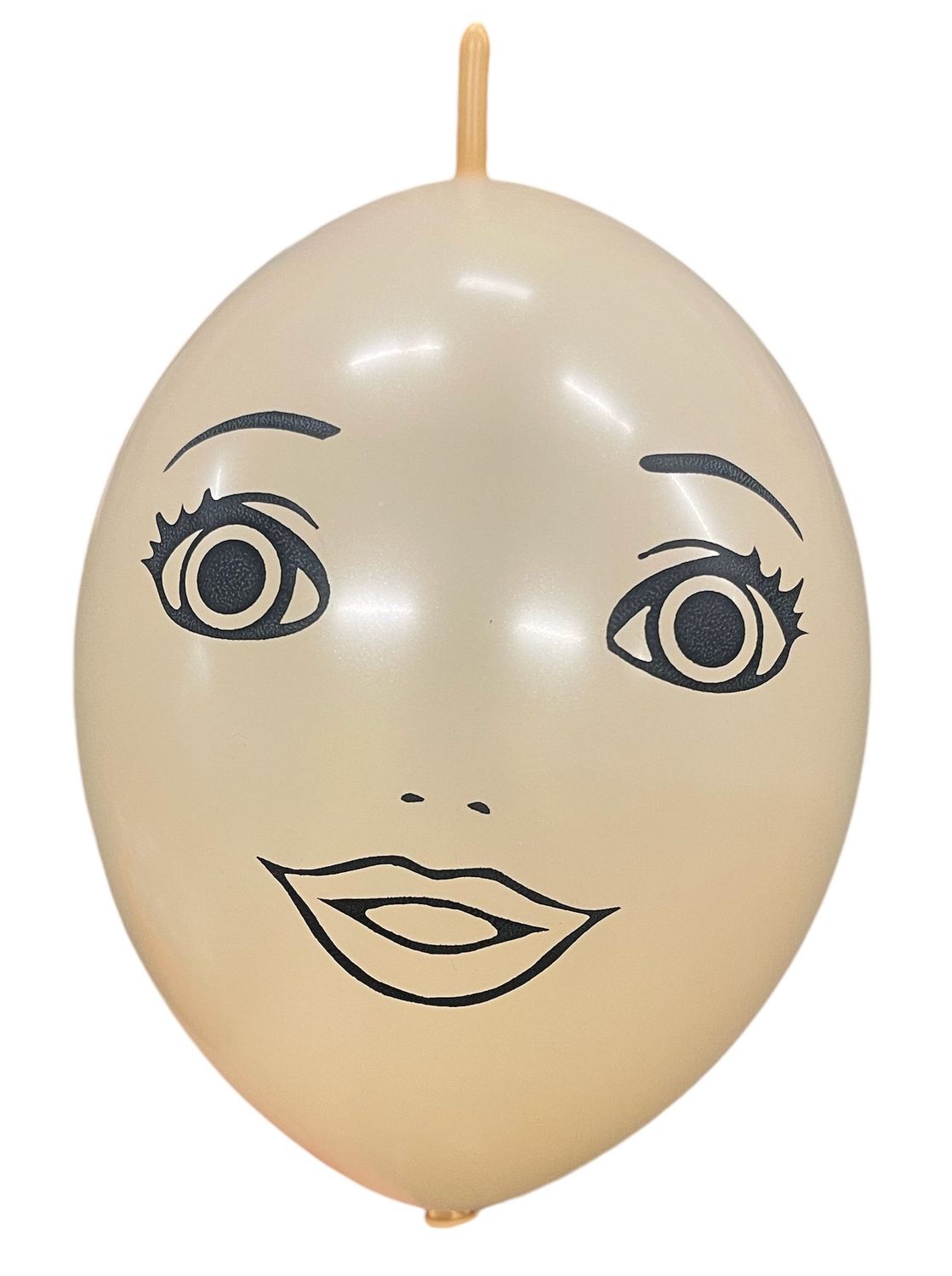 6 inch Princess Face #1 Custom Printed Linking Latex