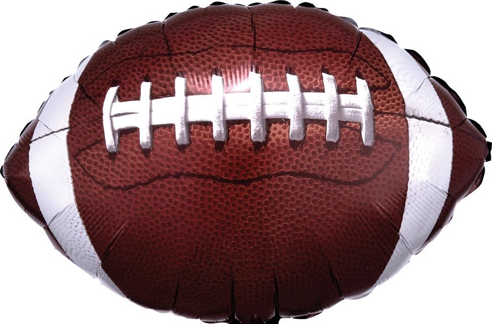 18 in Football Foil (5 Pack)