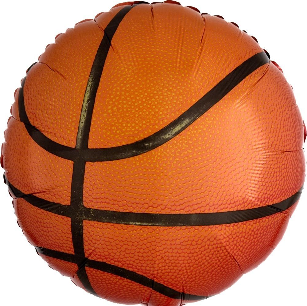 18 in Basketball Foil (5 Pack)