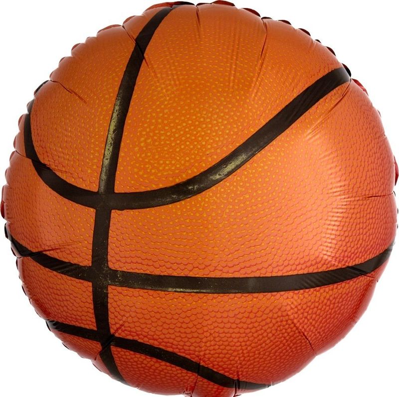 18 in Basketball Foil (5 Pack)