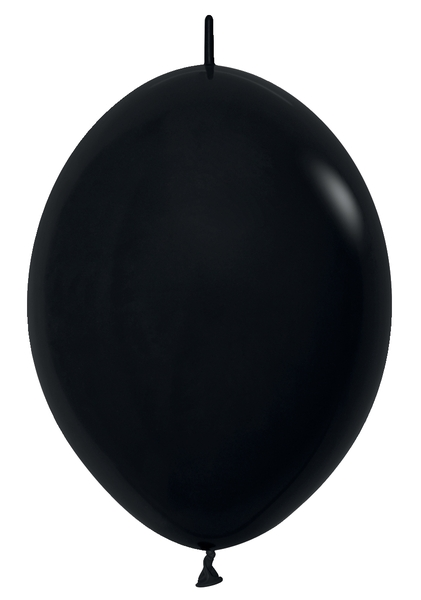6 in Deluxe Link-o-Loons Sempertex, Color: 6 in LOL Dlx  Black Sempertex