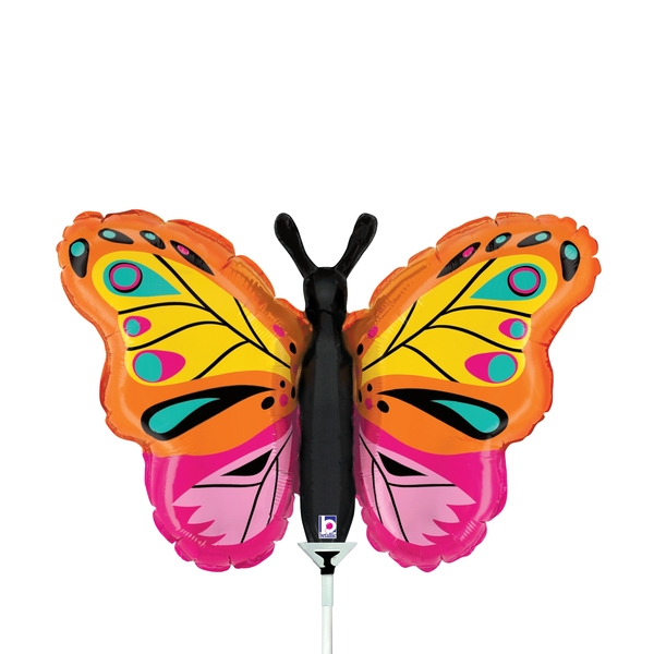 Mini Shape Colorful Butterfly Foil (5 Pack)