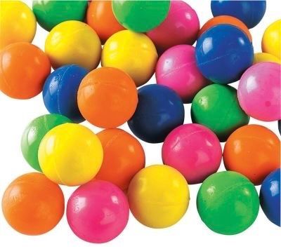 Mini Neon Bouncy Balls