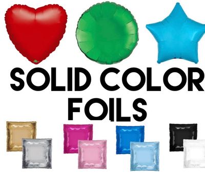 Solid Color Balloons