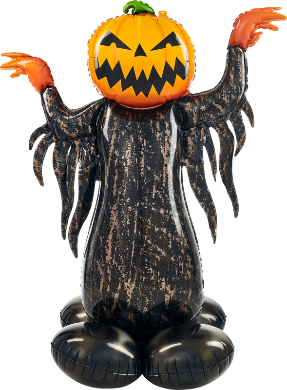 Airloonz Pumpkin Head Ghost Foil