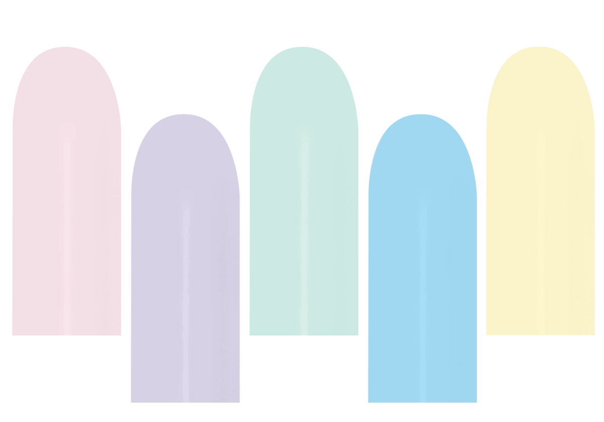 260 Nozzle Up* Pastel Matte Colors - Sempertex 260 Nozzle Up* Pastel Matte Colors - Sempertex