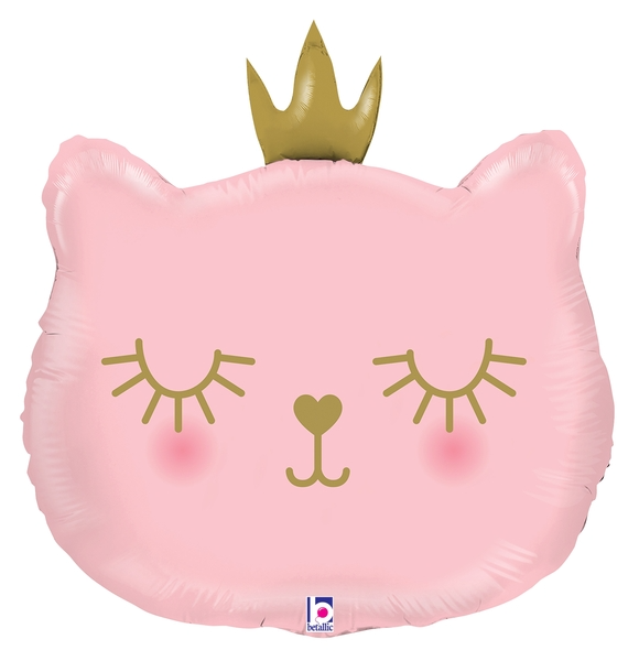 Cat Princess Jumbo Shape Foil Cat Princess Jumbo Shape Foil