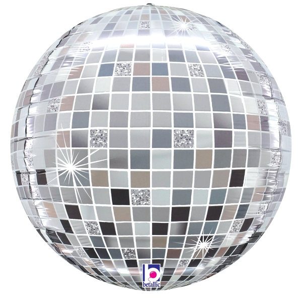 Dimensional Disco Ball Globe Shape Foil Dimensional Disco Ball Globe Shape Foil