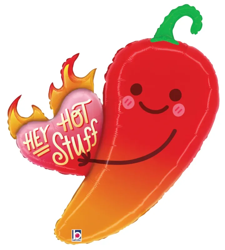 Hot Stuff Pepper Jumbo Shape Foil