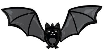 Glow Batty Bat Jumbo Shape Foil Glow Batty Bat Jumbo Shape Foil