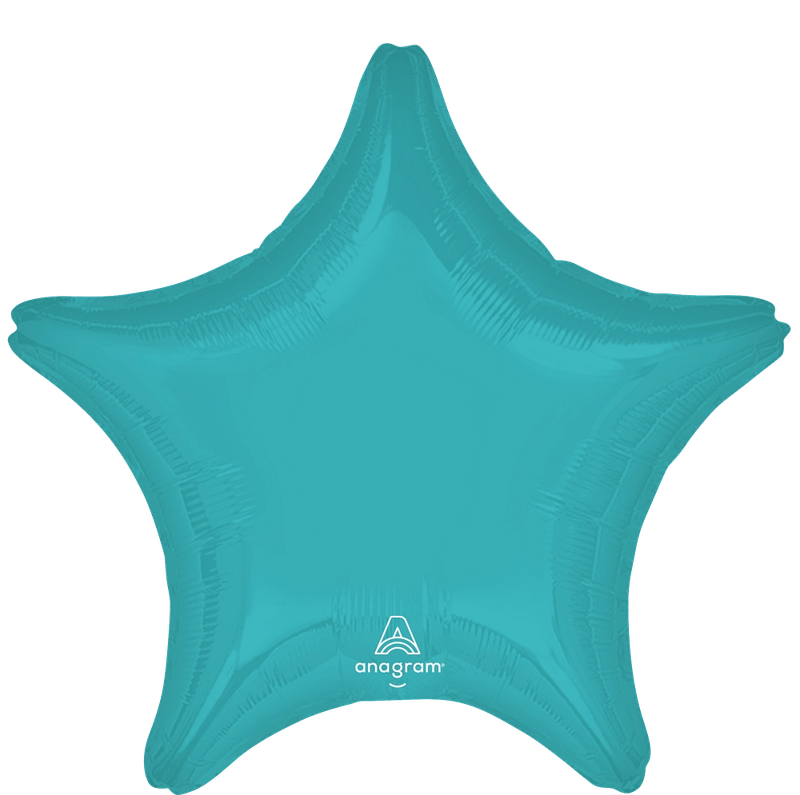18 in Vibrant Blue Star Foil (5 Pack)