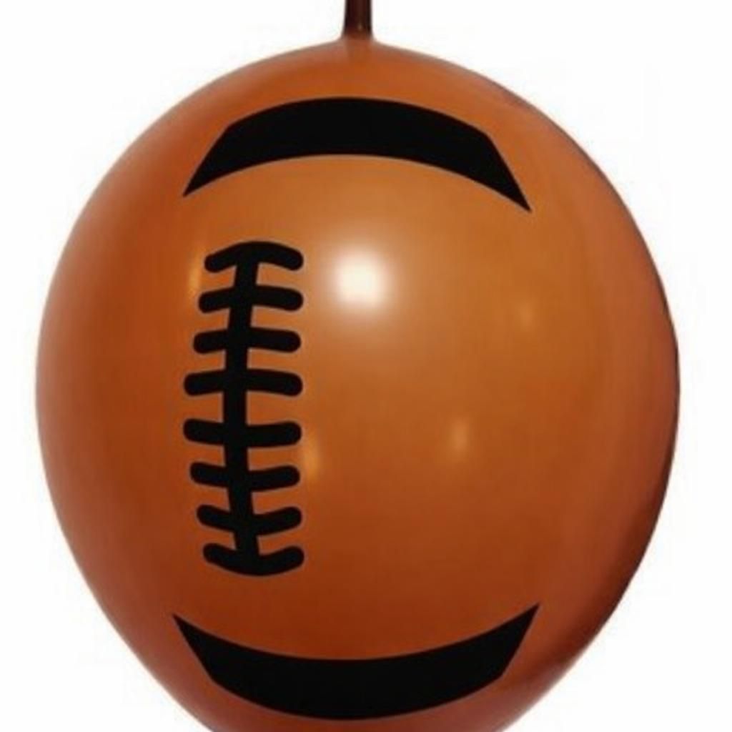 6 inch Football LINK - JK Exclusive Custom Printed Linking Latex