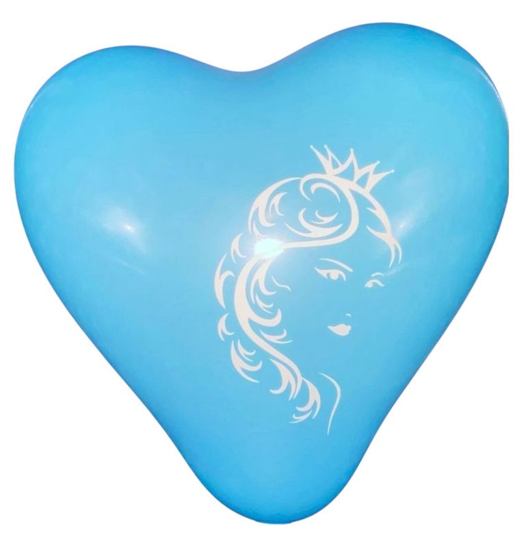 7 inch Queen of Chill Hearts - JK Exclusive Custom Printed Latex