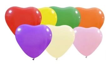 11 inch Assorted Hearts - Cattex 11 inch Assorted Hearts - Cattex