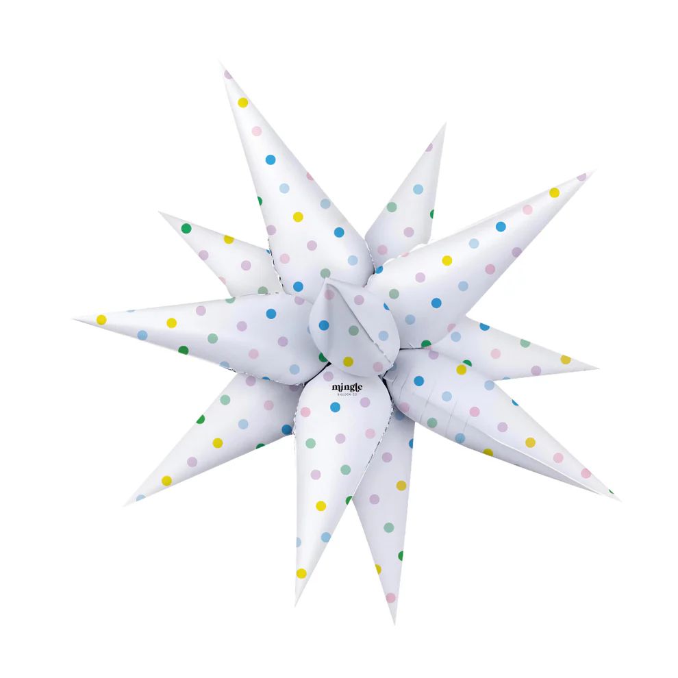 32 in Candy Dot Starburst Foil 32 in Candy Dot Starburst Foil