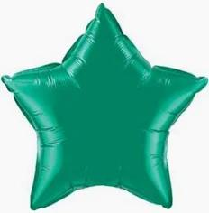 Qualatex 9 in Mini Star Shape Foil (10 Pack - Flat)