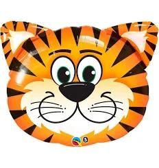 Mini Shape Tiger Foil (5 Pack - FLAT)
