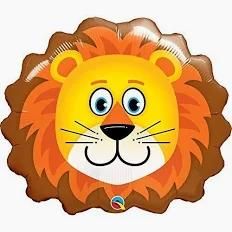Mini Shape Lion Foil (5 Pack - FLAT)