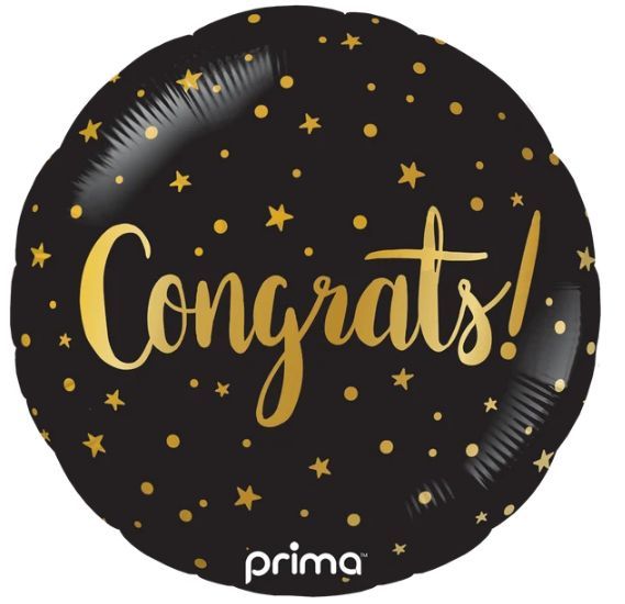 18 in Congrats Gold Stars Foil (5 Pack) 18 in Congrats Gold Stars Foil (5 Pack)