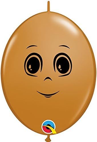 6 in Qlink Mocha Masculine Face Qualatex