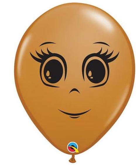 5 in Mocha Feminine Face Qualatex