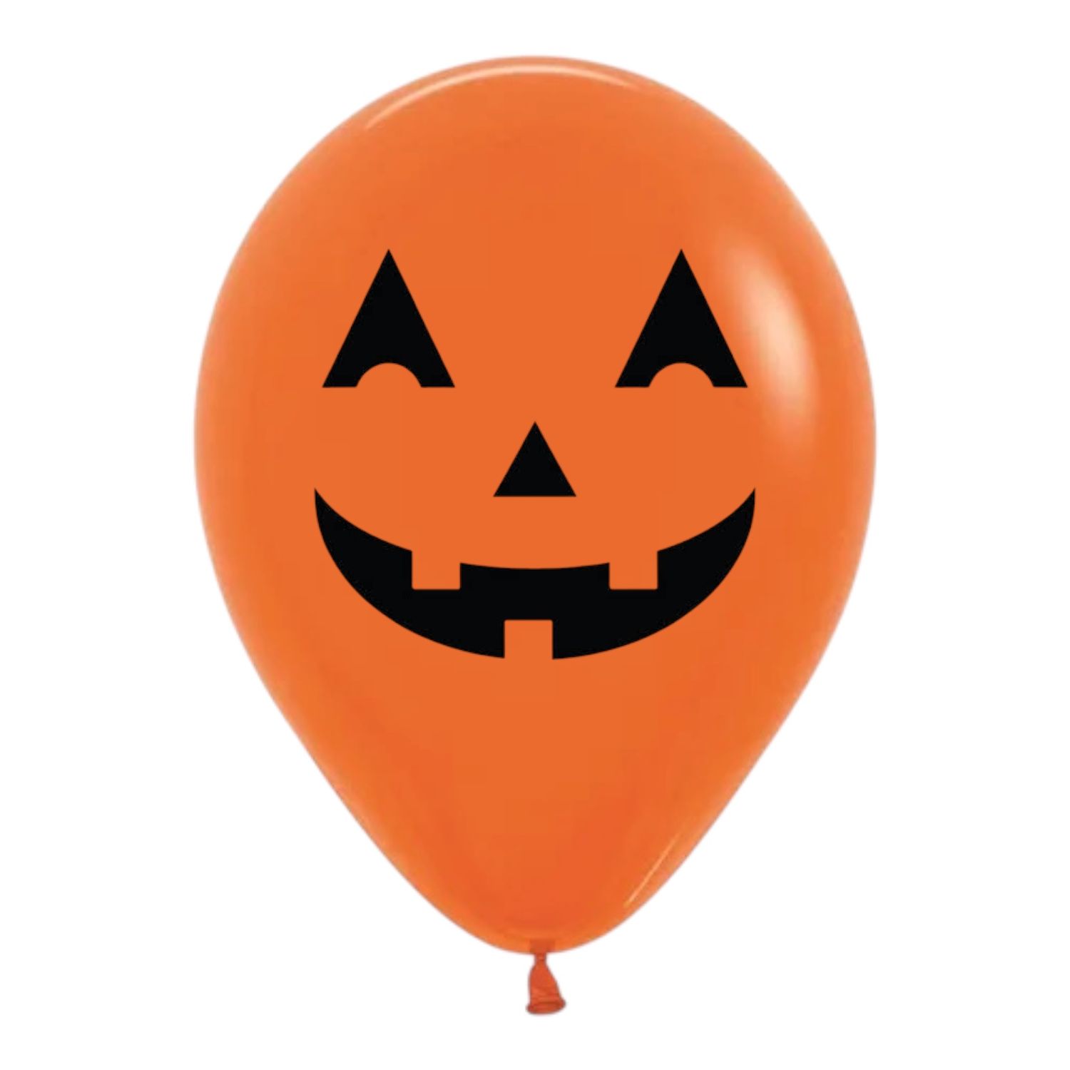 5 inch Happy Pumpkin - JK Exclusive Custom Printed Latex 5 inch Happy Pumpkin - JK Exclusive Custom Printed Latex