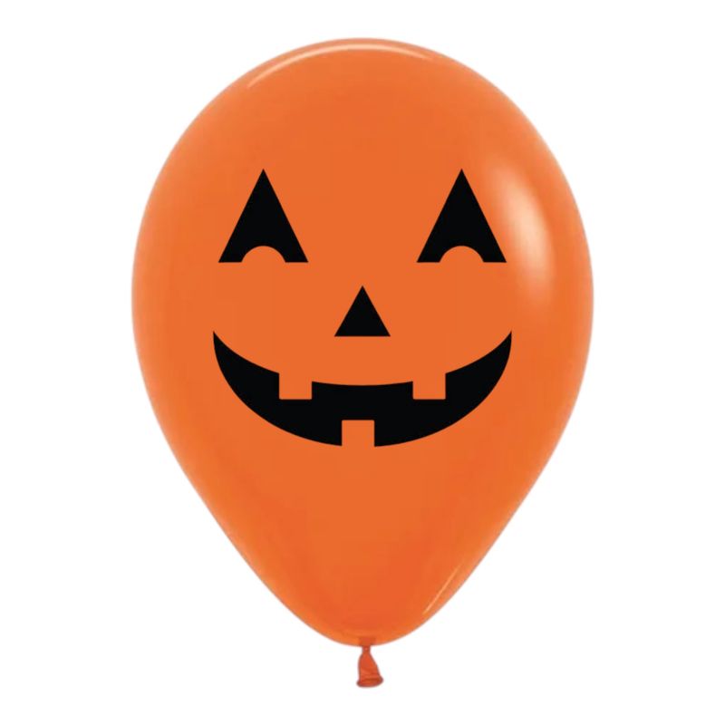 5 inch Happy Pumpkin - JK Exclusive Custom Printed Latex