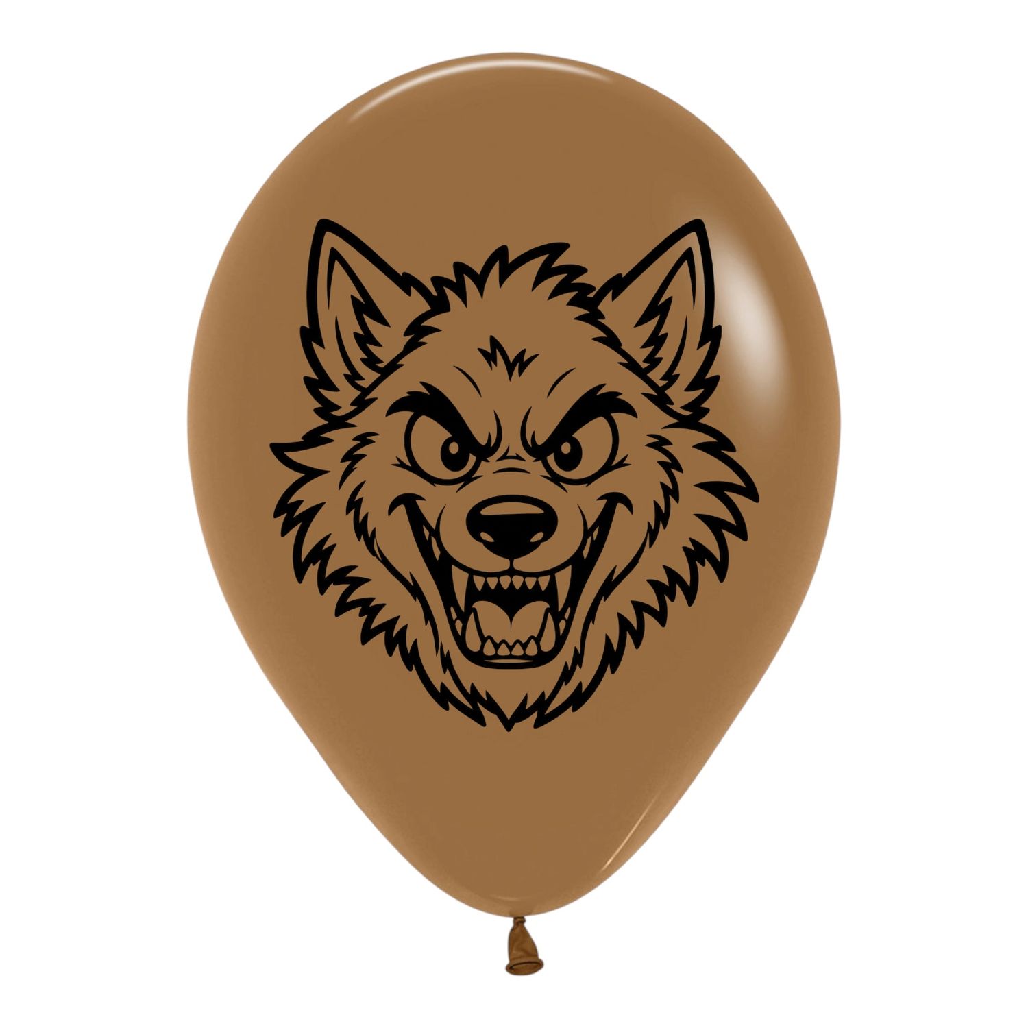 5 inch Werewolf Face - JK Exclusive Custom Printed Latex 5 inch Werewolf Face - JK Exclusive Custom Printed Latex