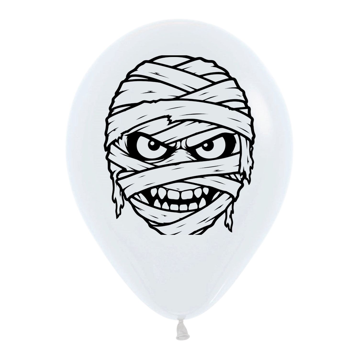 5 inch Mummy Face - JK Exclusive Custom Printed Latex 5 inch Mummy Face - JK Exclusive Custom Printed Latex