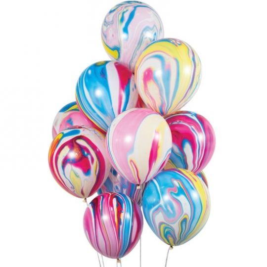 12 inch Marble/Agate Balloons 12 inch Marble/Agate Balloons