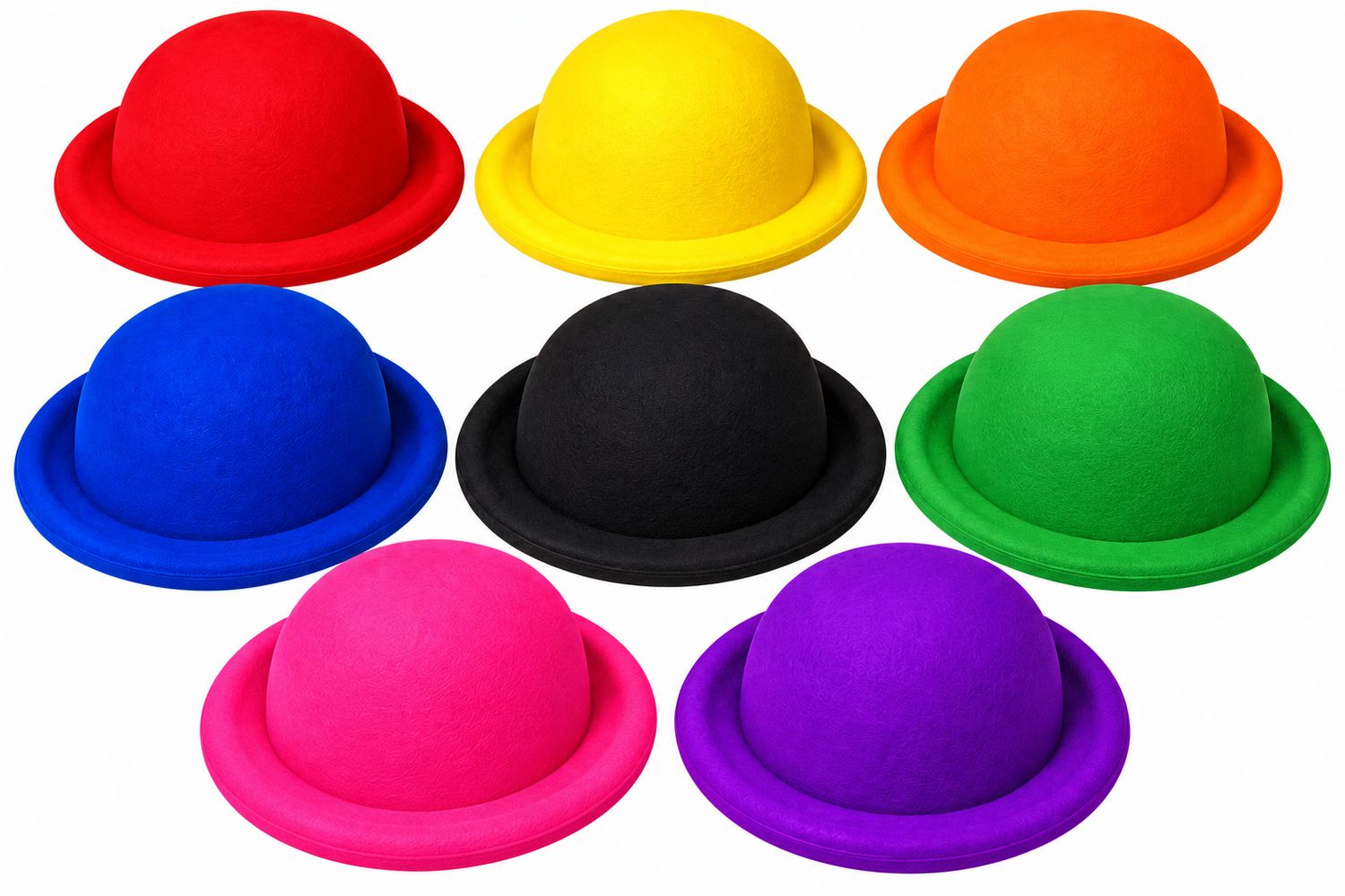 Clown Derby Hats