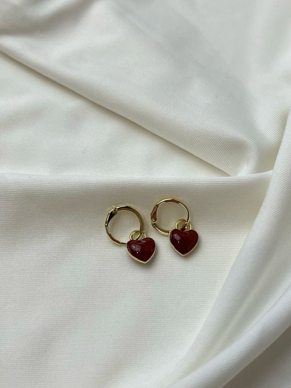 RED HEART DANGLE