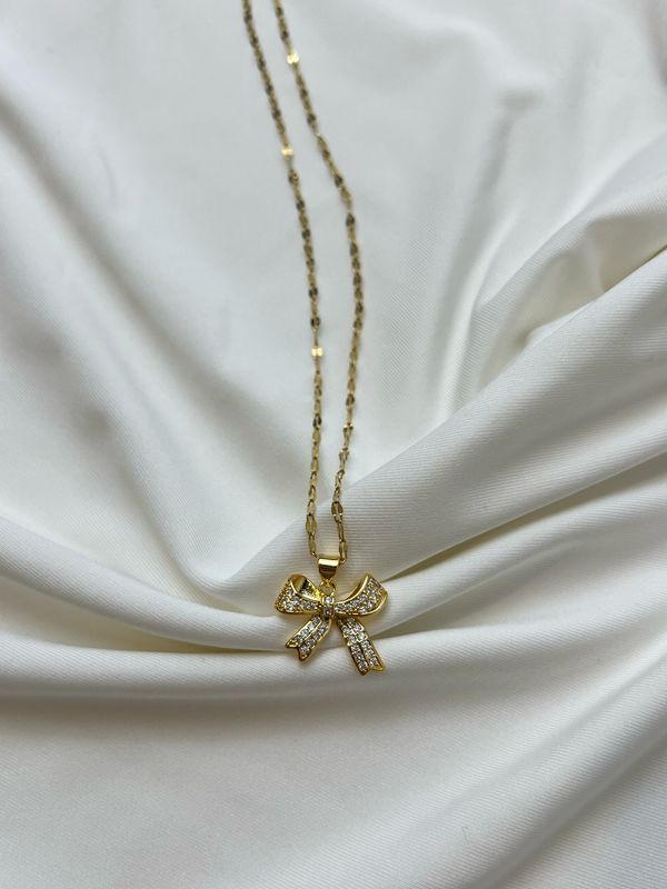 BOW NECKLACE