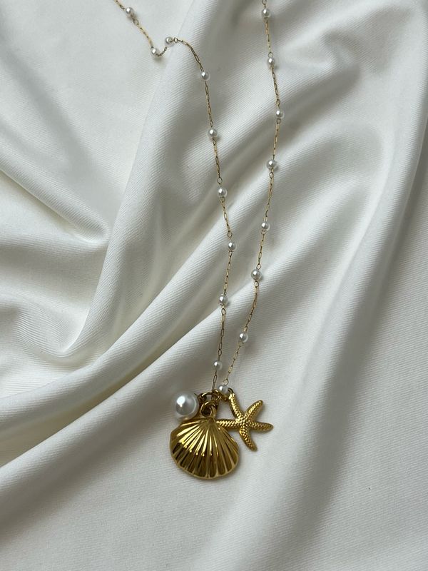 GOLD OCEAN NECKLACE
