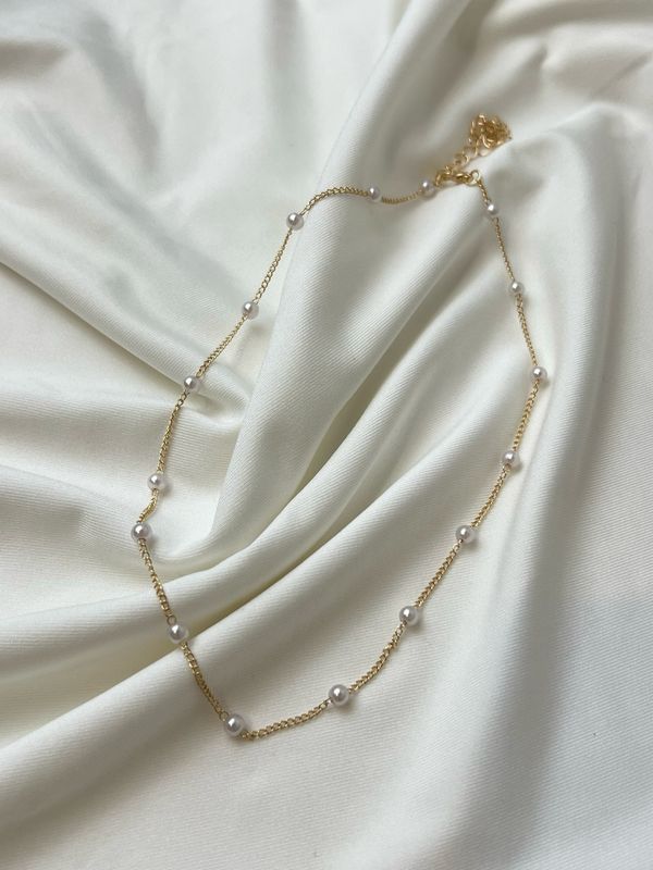 PEARLY CHOKER GOLD
