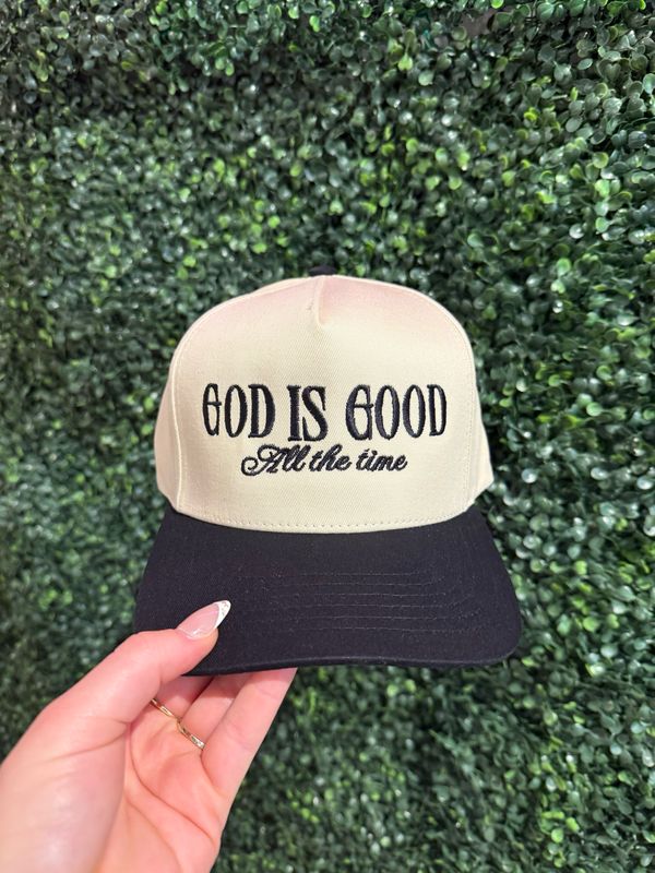 TRUCKER HAT GOD IS GOOD