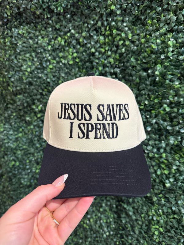 TRUCKER HAT JESUS SAVES