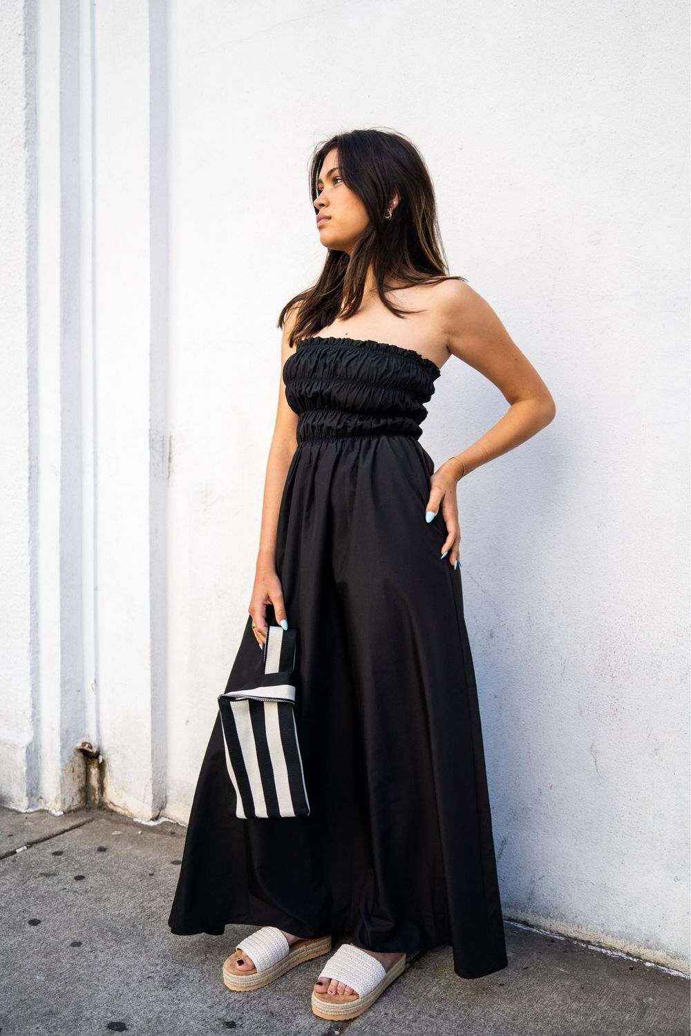 AA0266 TUBE DRESS BLACK