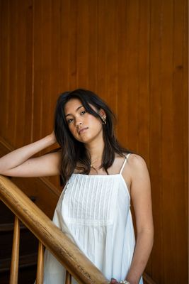 White Loose Tank Top