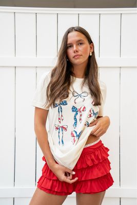 USA BOW TEE