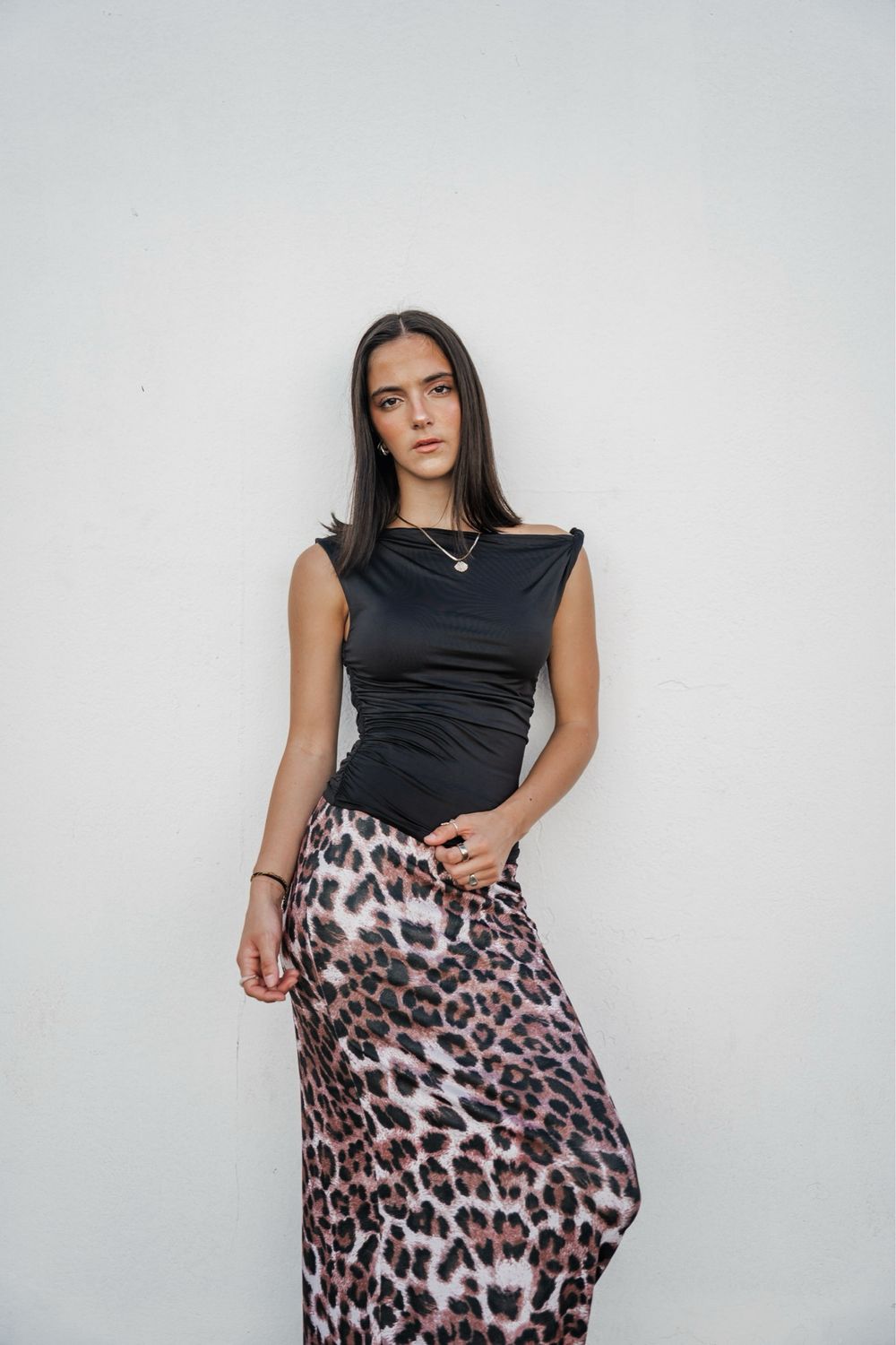 FA0077 SKIRT CHEETAH